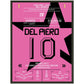 Del Piero's perfektes Abschiedstor gegen Atalanta 2011/12 45x60-cm-18x24-Schwarzer-Aluminiumrahmen