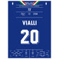 Vialli's Siegtor gegen Spanien bei der Euro 1988 45x60-cm-18x24-Ohne-Rahmen