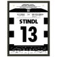 Stindl Hattrick bei furiosem Comeback in der Europa League 2017 30x40-cm-12x16-Schwarzer-Aluminiumrahmen