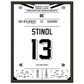 Stindl's Verabschiedung im Borussia-Park 2023 30x40-cm-12x16-Premium-Semi-Glossy-Paper-Metal-Fra