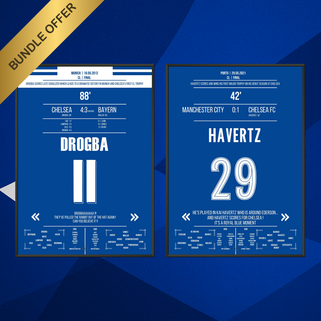 Chelsea CL Winners Bundle