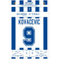 Debüt von Darko Kovacevic für Real Sociedad in 1996 60x90-cm-24x36-Ohne-Rahmen