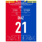 Diaz schießt Basel ins Europa League Halbfinale 2013 45x60-cm-18x24-Ohne-Rahmen