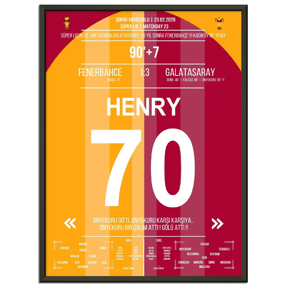 Erster Sieg bei Fenerbahce nach 20 Jahren - Onyekuru entscheidet das Derby 