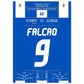 Falcao der Matchwinner für Porto im Europa League Finale 2011 50x70-cm-20x28-Ohne-Rahmen