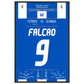 Falcao der Matchwinner für Porto im Europa League Finale 2011 60x90-cm-24x36-Schwarzer-Aluminiumrahmen