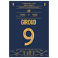 Giroud's record goal for France at the 2022 World Cup against Poland