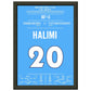Halimi's genialer Moment in der Nachspielzeit in Dresden 2014 A4-21x29.7-cm-8x12-Schwarzer-Aluminiumrahmen