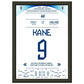 Harry Kane's Rekord-Tor für England A4-21x29.7-cm-8x12-Schwarzer-Aluminiumrahmen