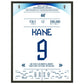 Harry Kane's Rekord-Tor für England 45x60-cm-18x24-Schwarzer-Aluminiumrahmen