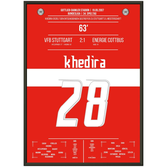 Khedira köpft Stuttgart zur Meisterschaft 2007 