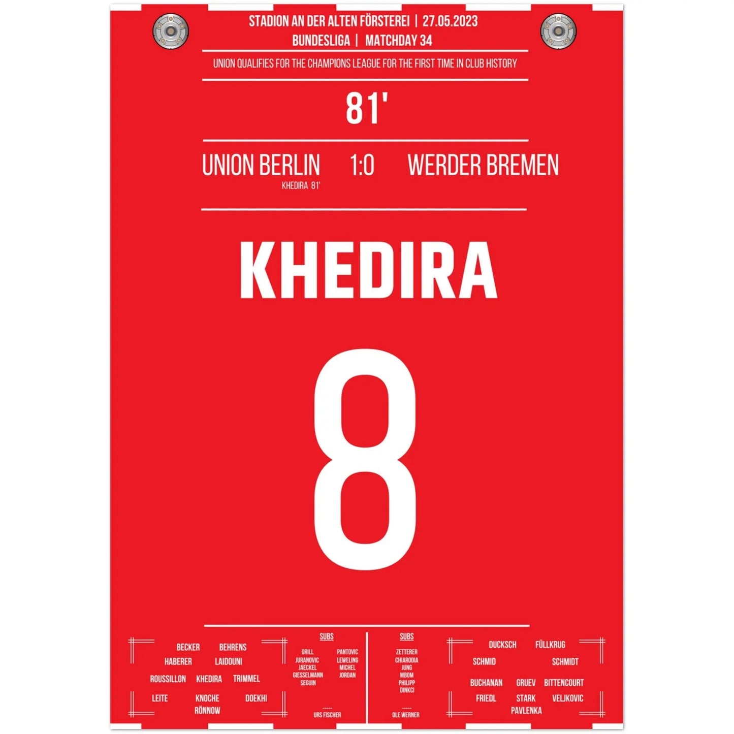 Khedira trifft zum Einzug in die Champions League 2023 A4-21x29.7-cm-8x12-Ohne-Rahmen