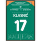 Klasnic's Treffer beim Meisterschaftsgewinn in München 2004 50x70-cm-20x28-Schwarzer-Aluminiumrahmen