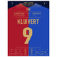 Kluivert's Tor in Barca's "Remontada" gegen Chelsea in 2000 30x40-cm-12x16-Ohne-Rahmen
