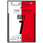 Kuyt Hattrick zum ersten Meistertitel nach 18 Jahren für Feyenoord 60x90-cm-24x36-Schwarzer-Aluminiumrahmen