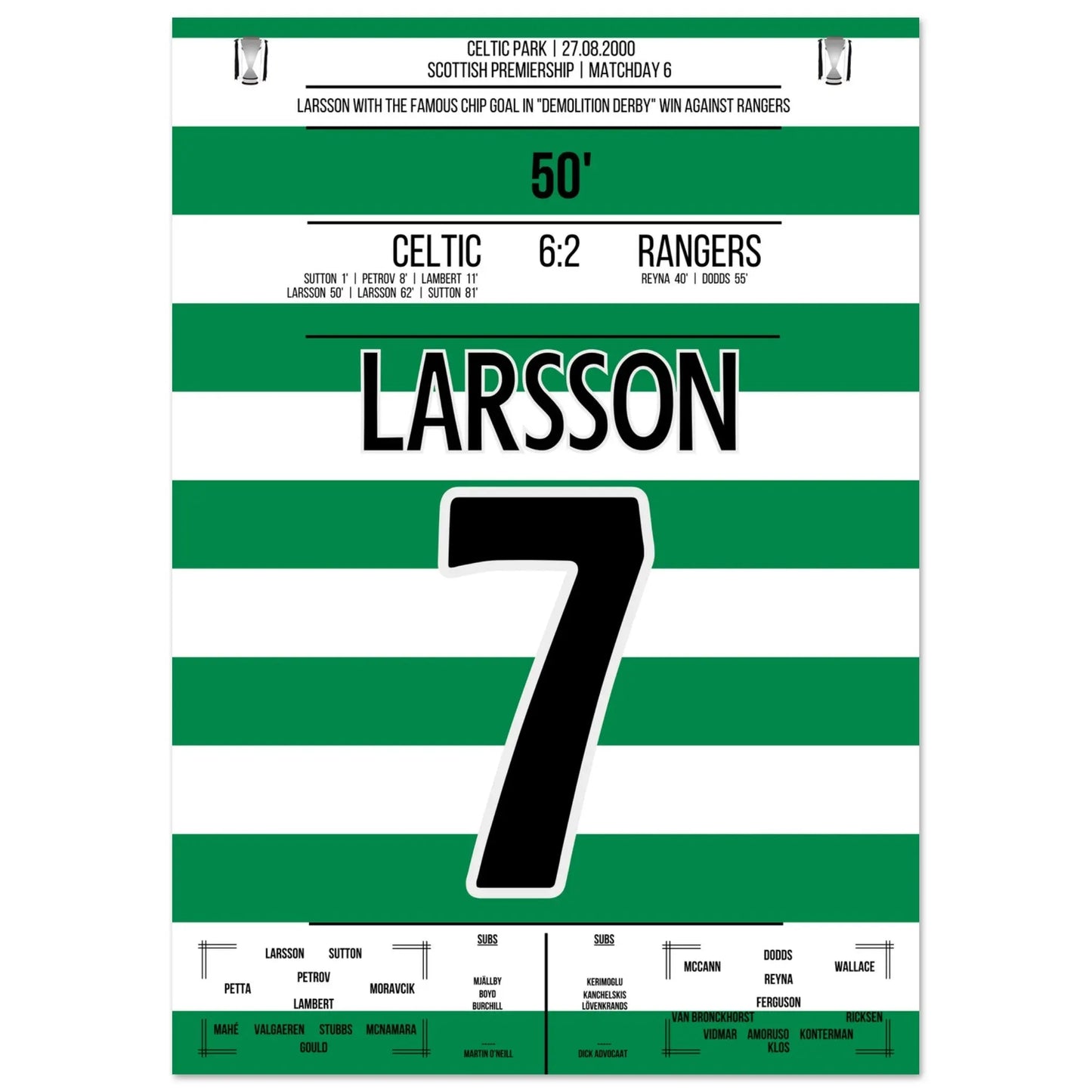Larsson's legendärer "Chip" im "Demolition Derby" in 2000