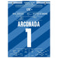 Luis Arconada hält den entscheidenden Elfmeter und krönt Real Sociedad zum Copa Del Rey Sieger 1987 30x40-cm-12x16-Ohne-Rahmen