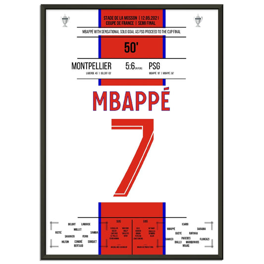 Mbappé Solo-Tor gegen Montpellier im Coupe De France Halbfinale 