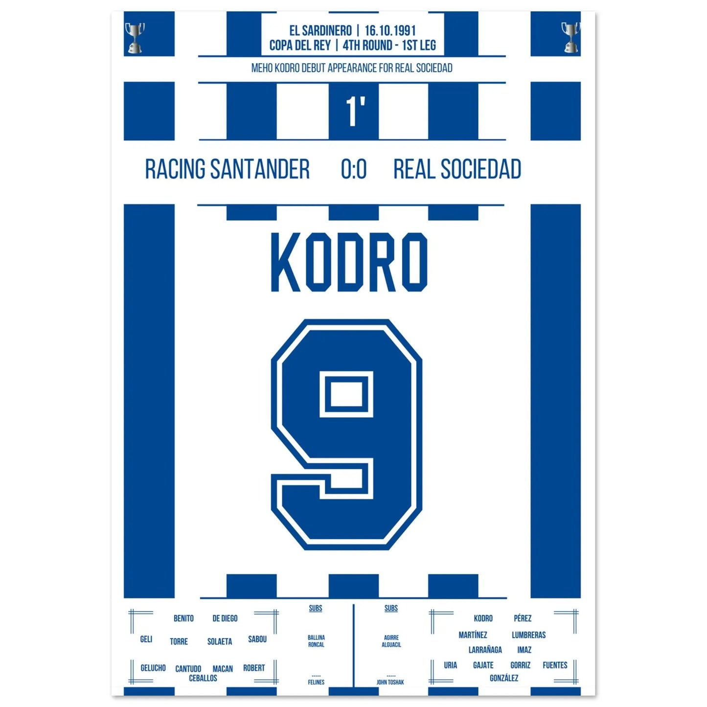 Meho Kodro debuts for Real Sociedad