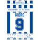 Meho Kodro Debüt für Real Sociedad 50x70-cm-20x28-Ohne-Rahmen
