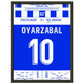 Oyarzabal entscheidet das Copa Del Rey Finale 2020 30x40-cm-12x16-Schwarzer-Aluminiumrahmen