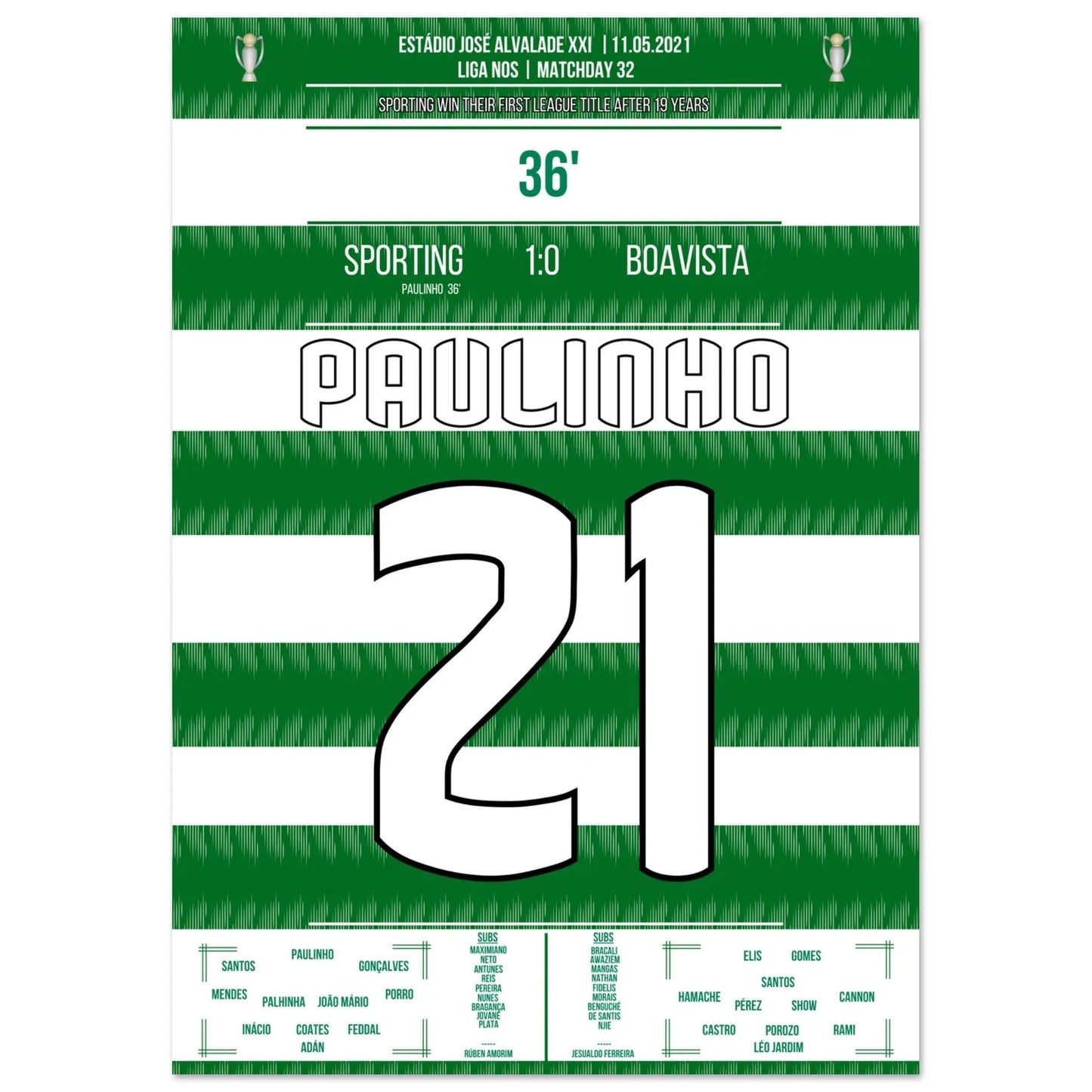 Paulinho's doel om voor het eerst sinds 2002 de titel te winnen