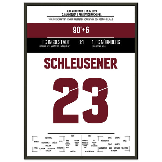 Schleusener's Last-Minute-Rettung in 2020 50x70-cm-20x28-Schwarzer-Aluminiumrahmen