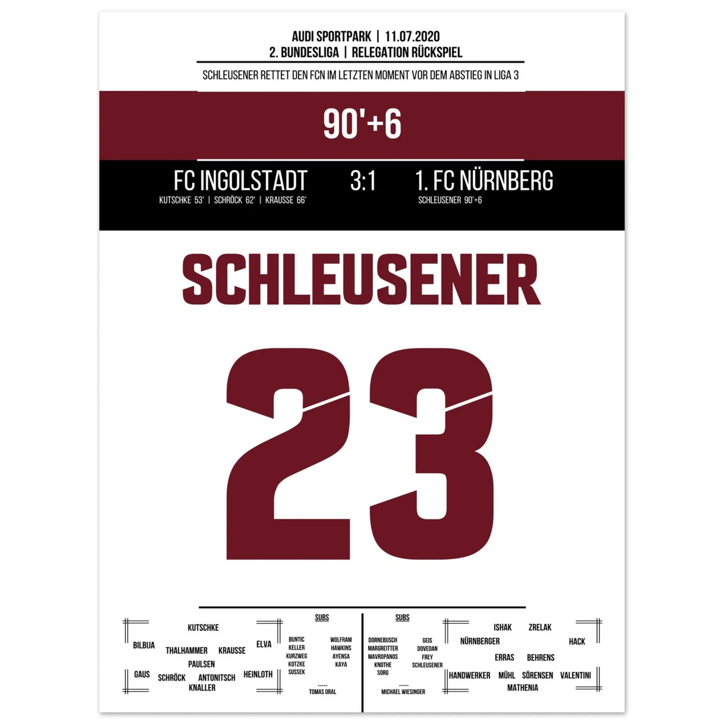 Schleusener's Last-Minute-Rettung in 2020 45x60-cm-18x24-Ohne-Rahmen
