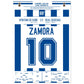 Zamora's doelpunt in het eerste kampioenschap van San Sebastian in de geschiedenis van de club