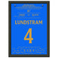 Lundstram's Siegtreffer zum Finaleinzug in der Europa League A4-21x29.7-cm-8x12-Schwarzer-Aluminiumrahmen