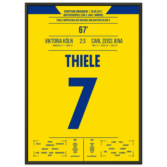Thiele-Doppelpack führt Jena in Richtung 3. Liga in 2017 50x70-cm-20x28-Schwarzer-Aluminiumrahmen