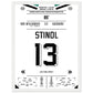 Stindl's Verabschiedung im Borussia-Park 2023 30x40-cm-12x16-Premium-Semi-Glossy-Paper-Wooden-Fr