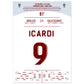Icardi's Siegtreffer im Old Trafford 50x70-cm-20x28-Ohne-Rahmen