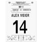 Alex Meier's letztes Tor zum Abschied in 2018 45x60-cm-18x24-Ohne-Rahmen