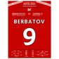 Berbatov-Hattrick versenkt die Reds im Derby 2010 45x60-cm-18x24-Ohne-Rahmen