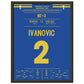 Ivanovic's Siegtreffer im Europa League Finale 2013 30x40-cm-12x16-Schwarzer-Aluminiumrahmen
