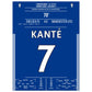 Kanté's Solo-Tor bei Mourinho's Albtraum-Rückkehr an die Stamford Bridge 30x40-cm-12x16-Ohne-Rahmen