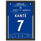 Kanté's Solo-Tor bei Mourinho's Albtraum-Rückkehr an die Stamford Bridge A4-21x29.7-cm-8x12-Schwarzer-Aluminiumrahmen