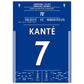 Kanté's Solo-Tor bei Mourinho's Albtraum-Rückkehr an die Stamford Bridge 50x70-cm-20x28-Ohne-Rahmen