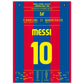 Messi's Führungstreffer im CL Finale 2011 50x70-cm-20x28-Ohne-Rahmen