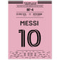 Messi's Siegtreffer beim Debüt für Miami 30x40-cm-12x16-Ohne-Rahmen