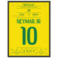 Neymar erzielt seinen ersten Treffer bei einer Weltmeisterschaft in 2014 45x60-cm-18x24-Schwarzer-Aluminiumrahmen