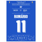 Romario's Siegtreffer im Halbfinale bei der Weltmeisterschaft 1994 50x70-cm-20x28-Ohne-Rahmen