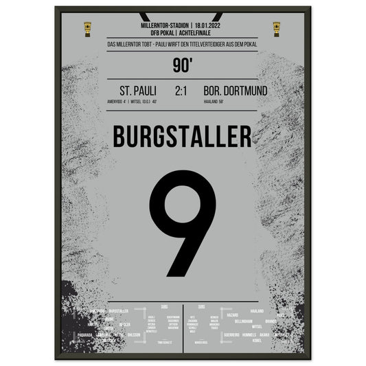 Wilde Pokalnacht auf dem Kiez! St Pauli wirft den Titelverteidiger Dortmund aus dem Pokal 