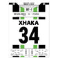Xhaka's Treffer zum späten Derbysieg 2015 50x70-cm-20x28-Ohne-Rahmen